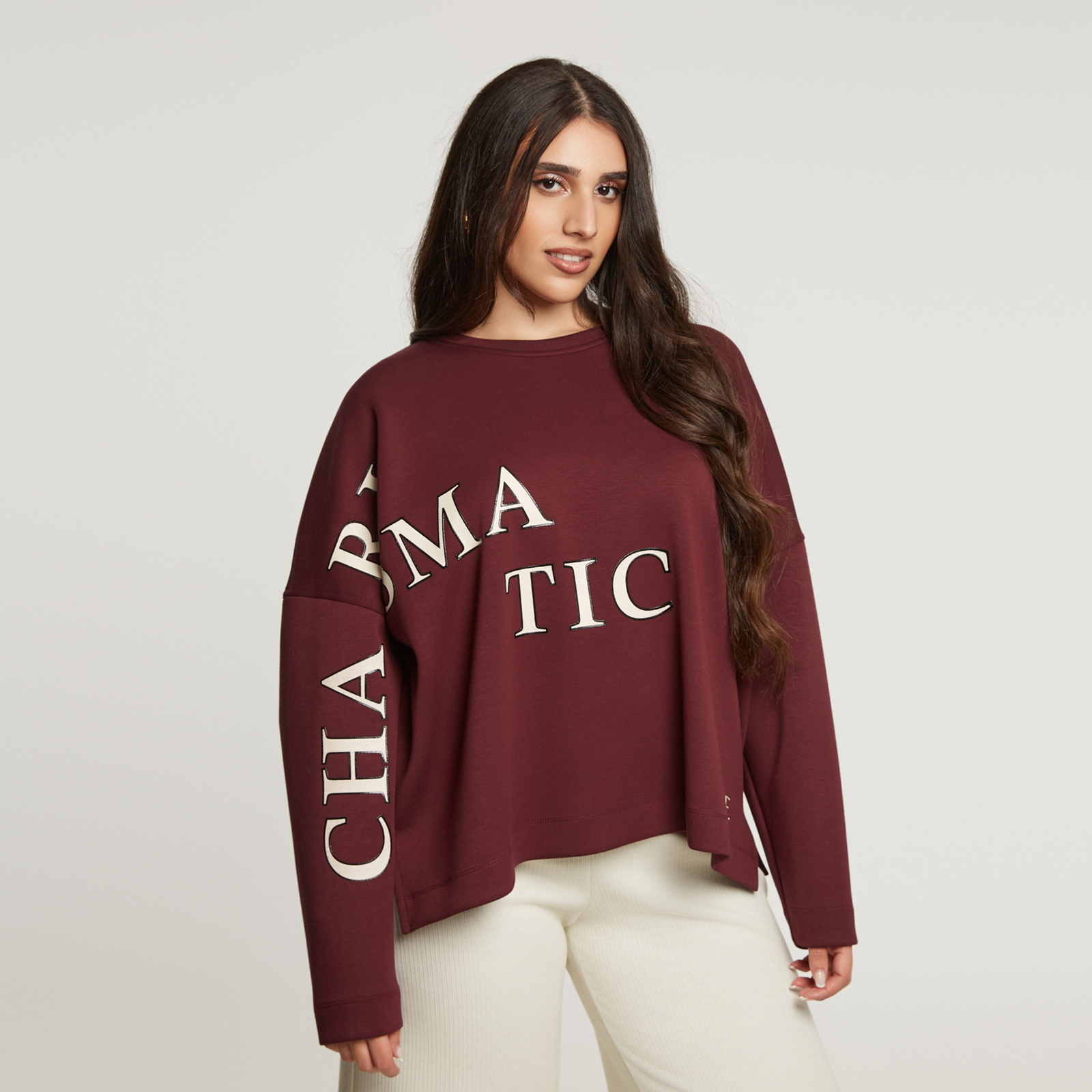 MAT FASHION Μπλούζα φούτερ "Charismatic Life"
