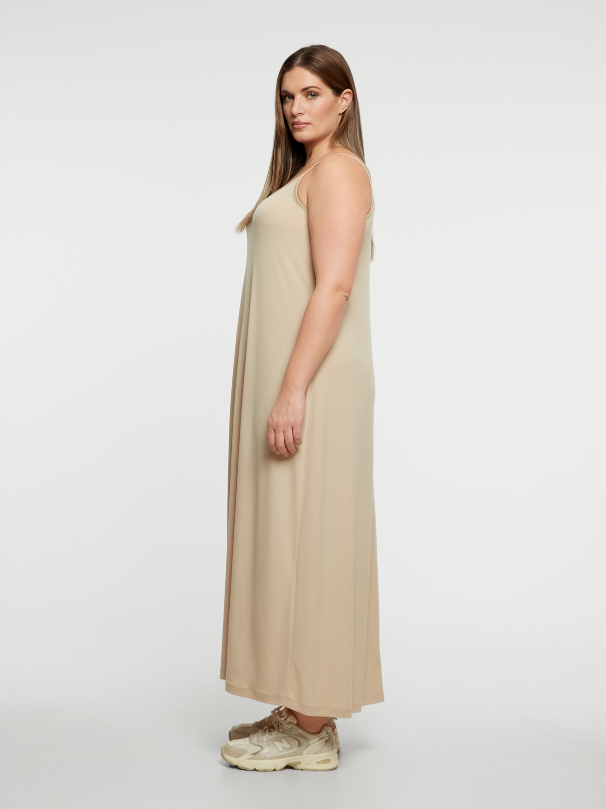 Basic αμάνικο φόρεμα super jersey φωτογραφία