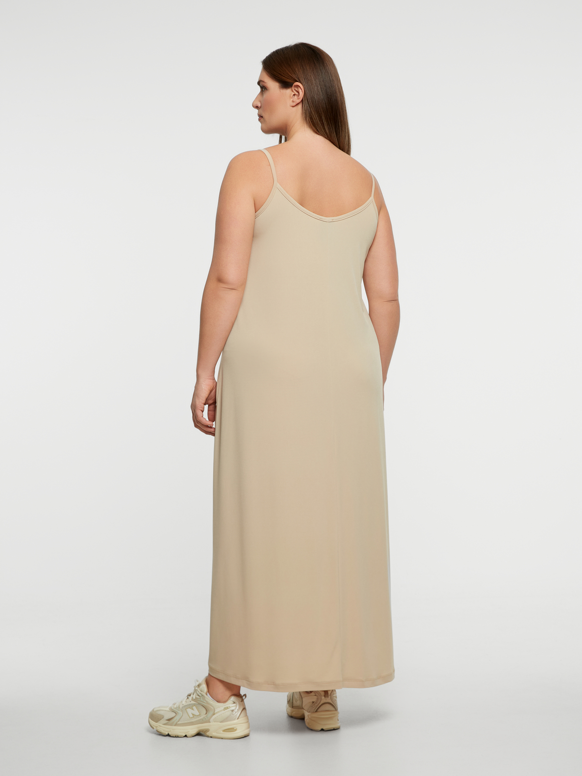 Basic αμάνικο φόρεμα super jersey φωτογραφία