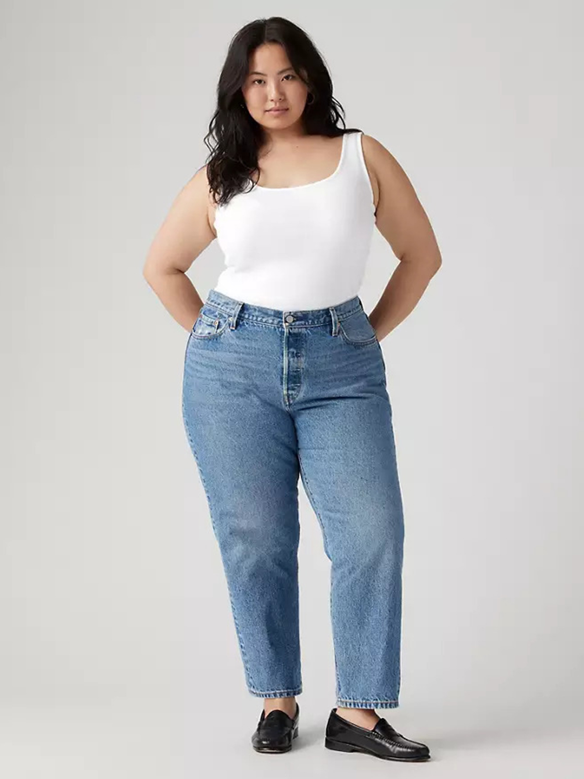 Τζιν 501® Original cropped φωτογραφία