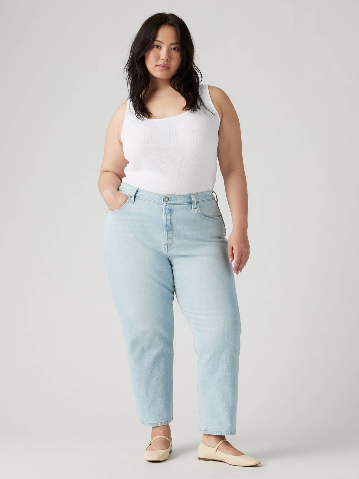 Τζιν 501® Original cropped φωτογραφία