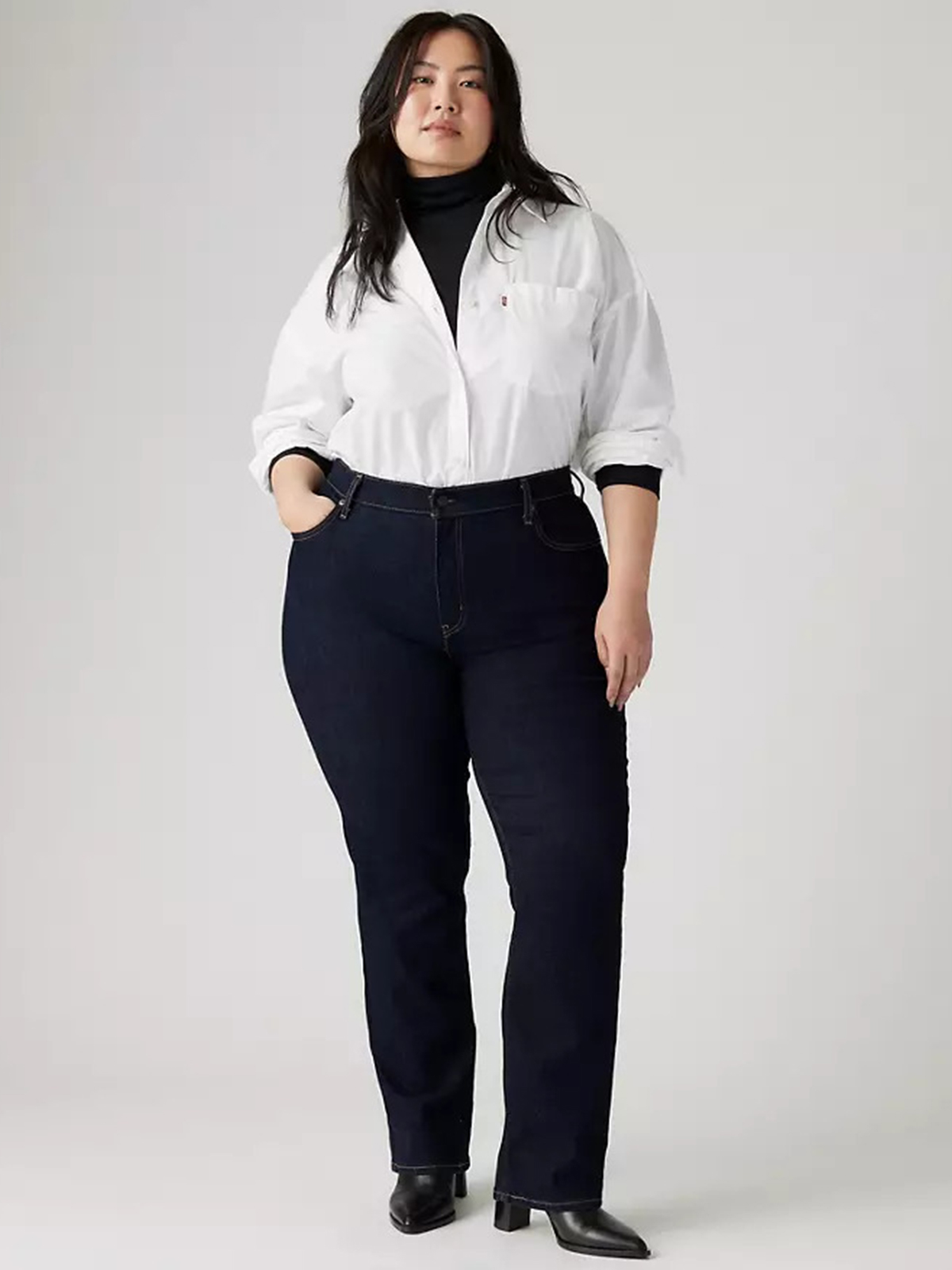 Τζιν 724 high rise straight φωτογραφία