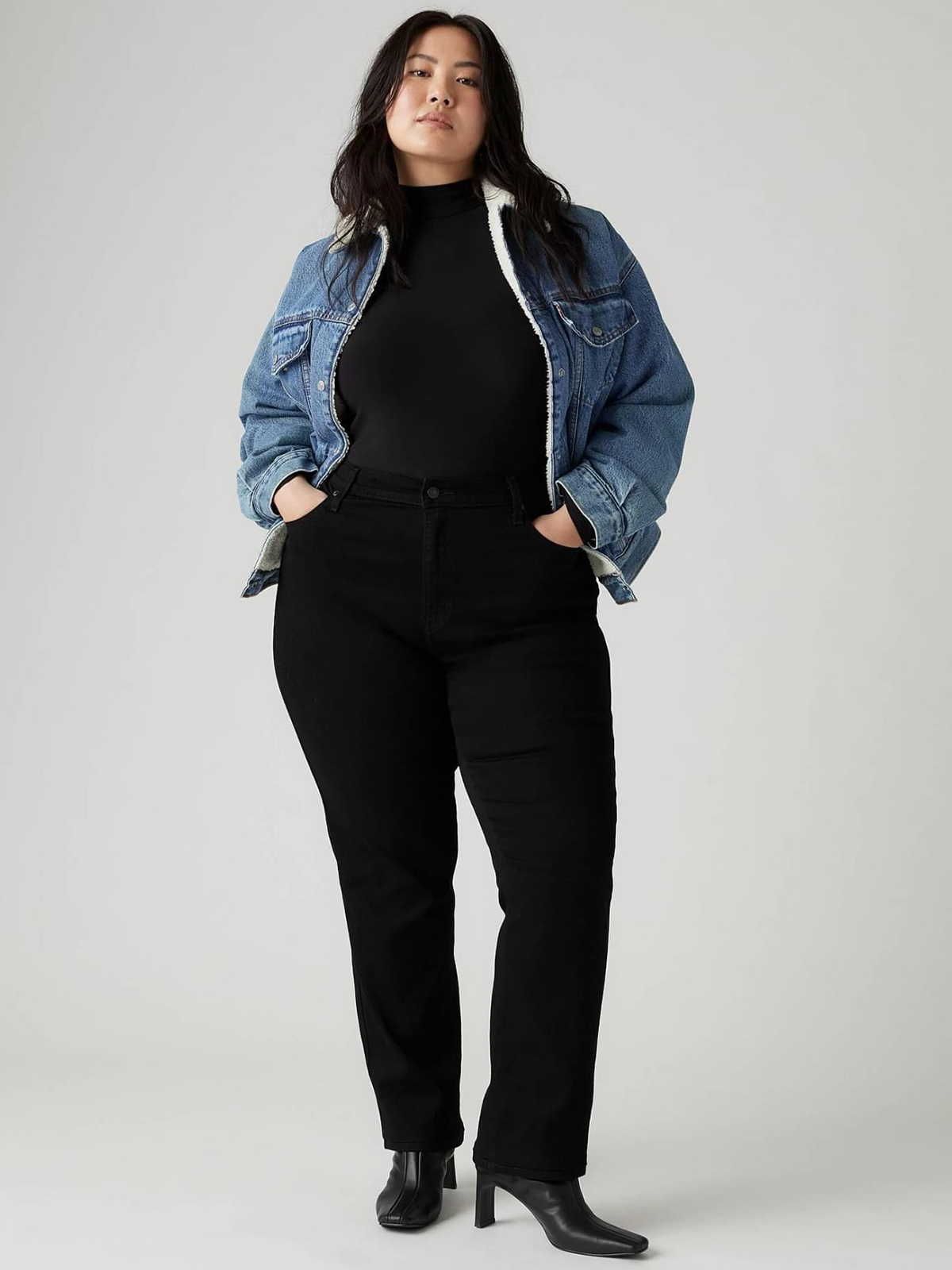 Τζιν 724 high rise straight φωτογραφία