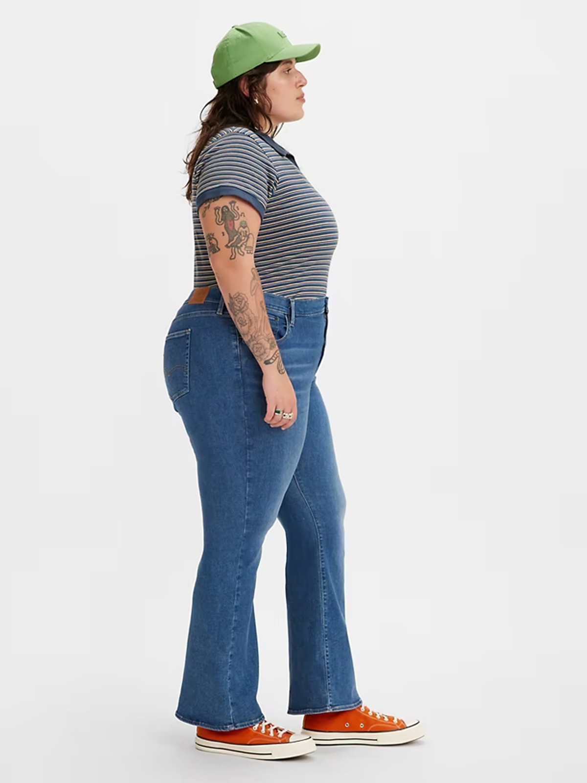 Τζιν 726 High rise flare φωτογραφία