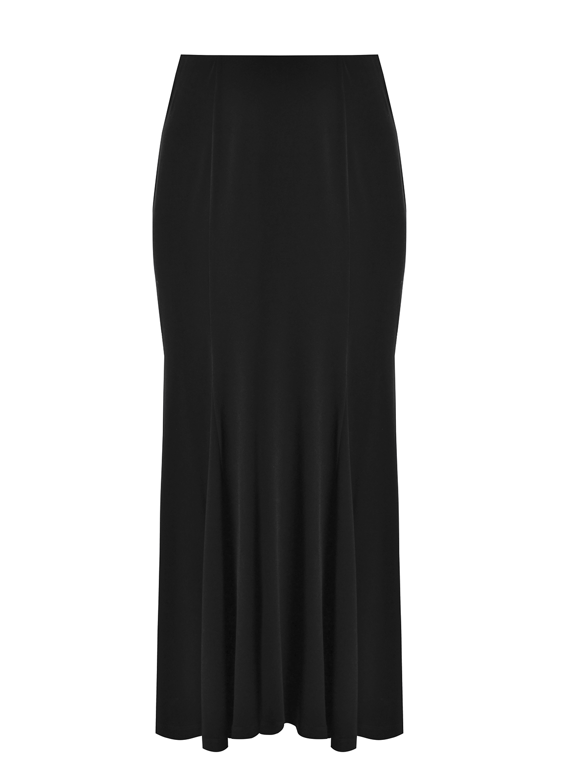 Φούστα super-jersey με πτυχώσεις στο τελείωμα φωτογραφία