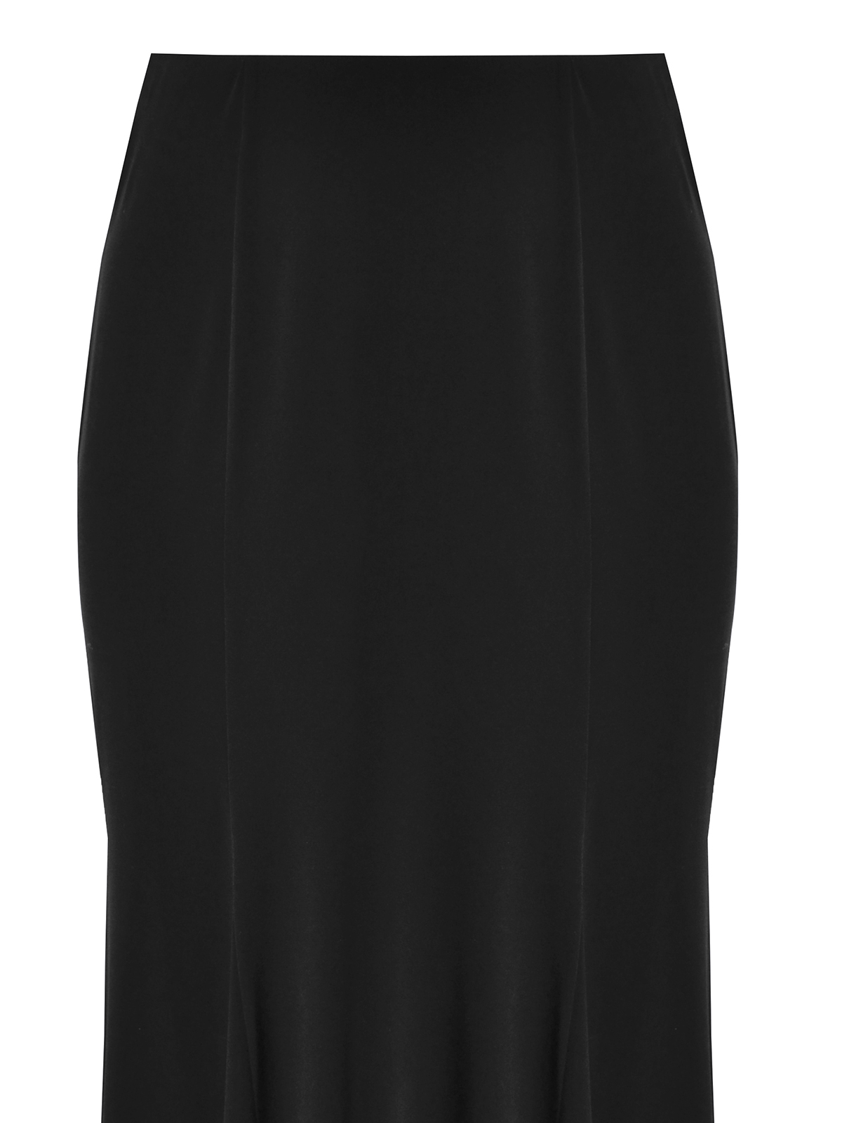 Φούστα super-jersey με πτυχώσεις στο τελείωμα φωτογραφία