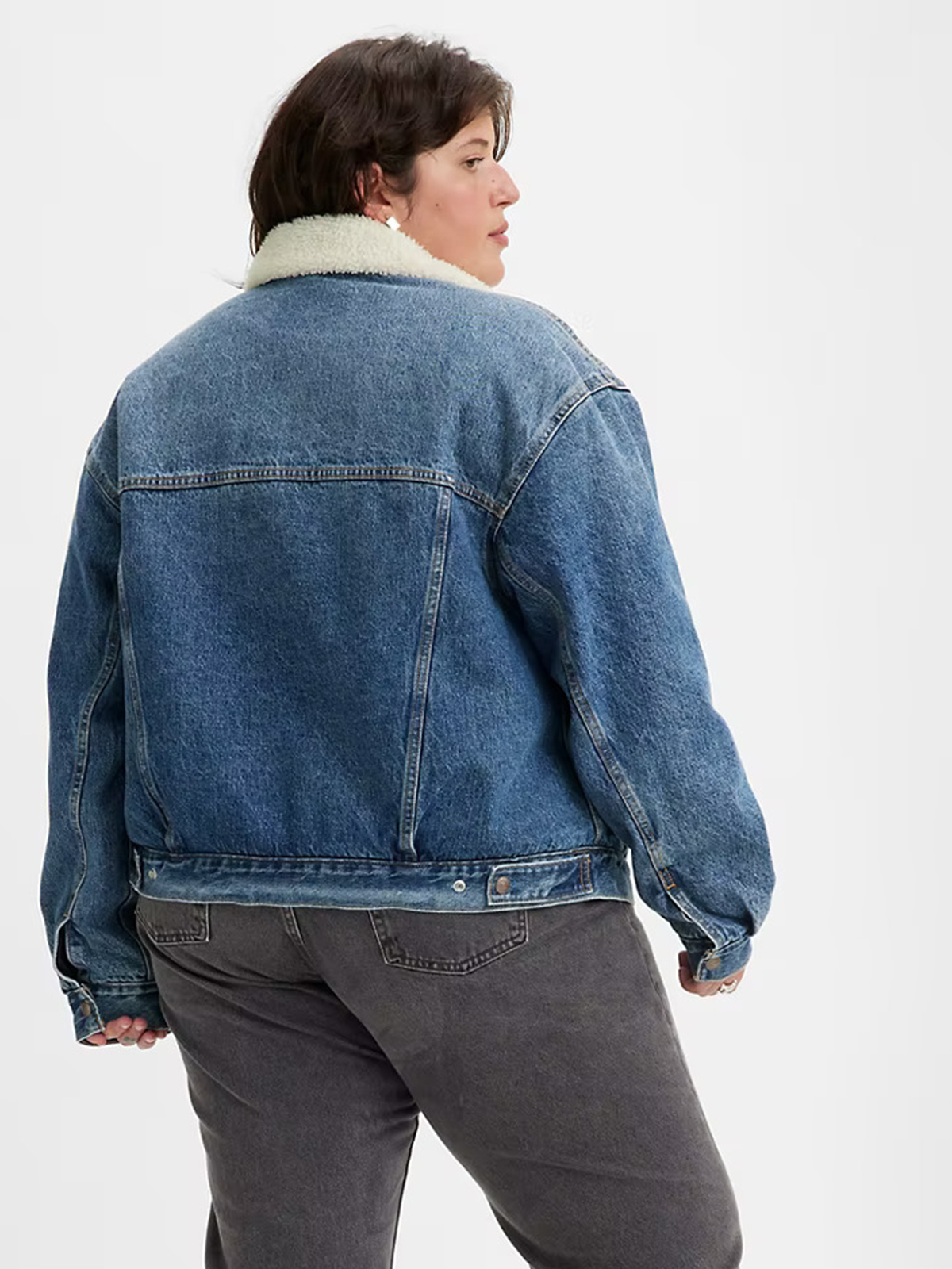 Τζιν μπουφάν 90's Sherpa trucker φωτογραφία