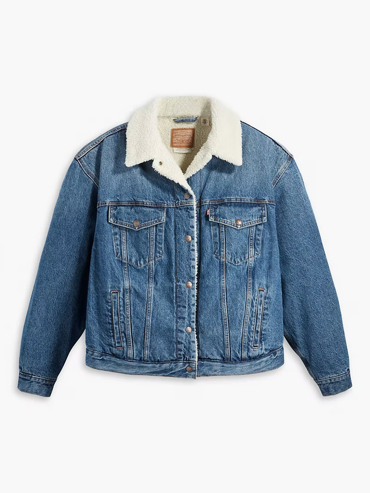 Τζιν μπουφάν 90's Sherpa trucker φωτογραφία