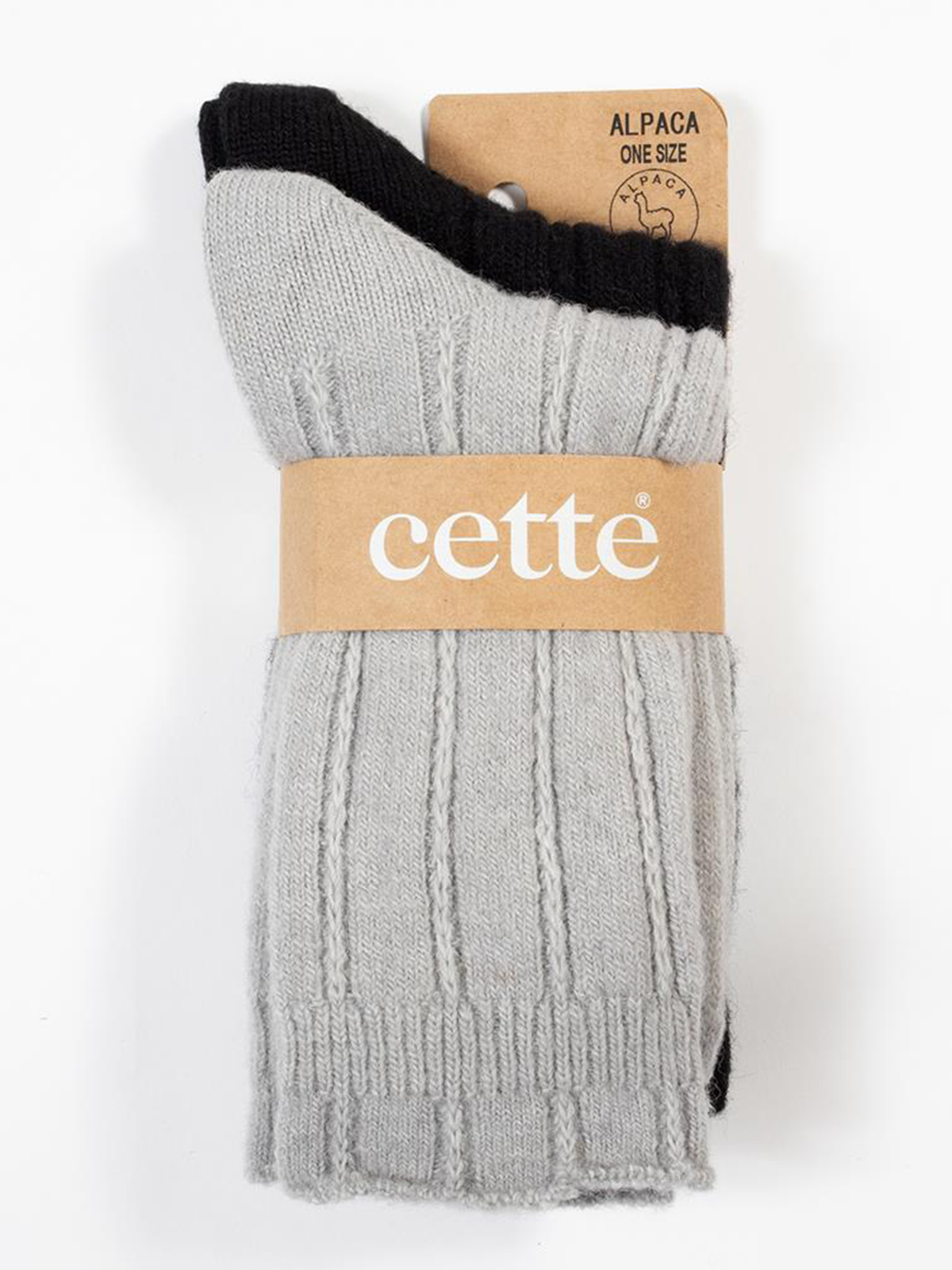Κάλτσες πλεκτές alpaca | 2 Ζευγάρια φωτογραφία