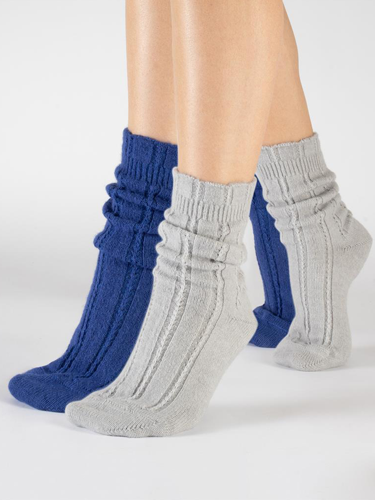 Κάλτσες πλεκτές alpaca | 2 Ζευγάρια φωτογραφία