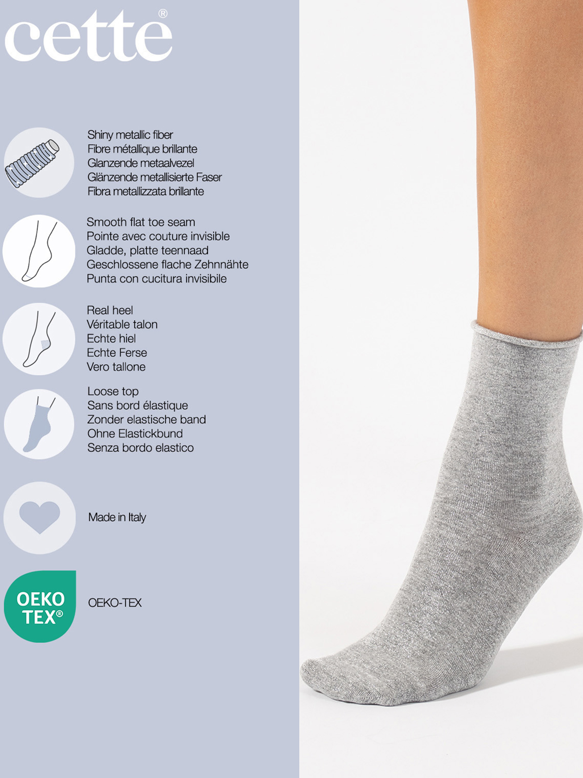 Shiny κάλτσες Altair με loose πάνω μέρος φωτογραφία