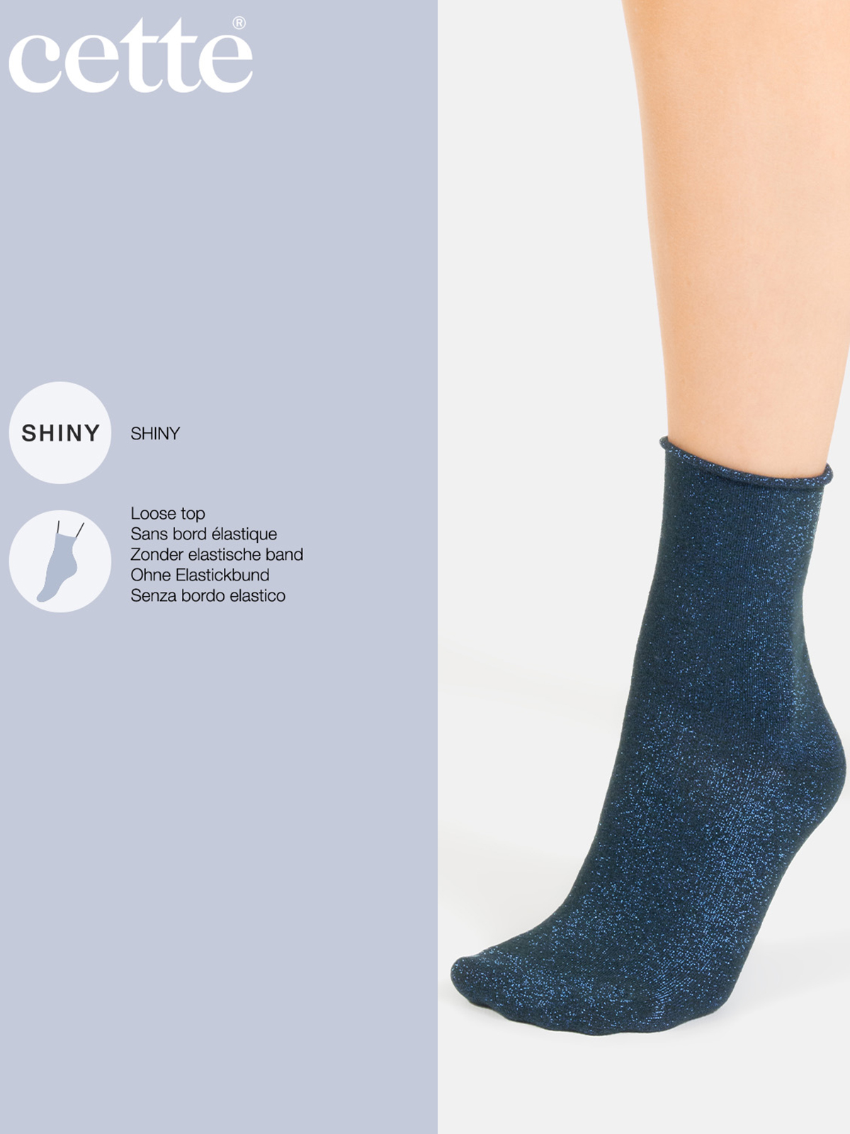 Shiny κάλτσες Altair με loose πάνω μέρος φωτογραφία