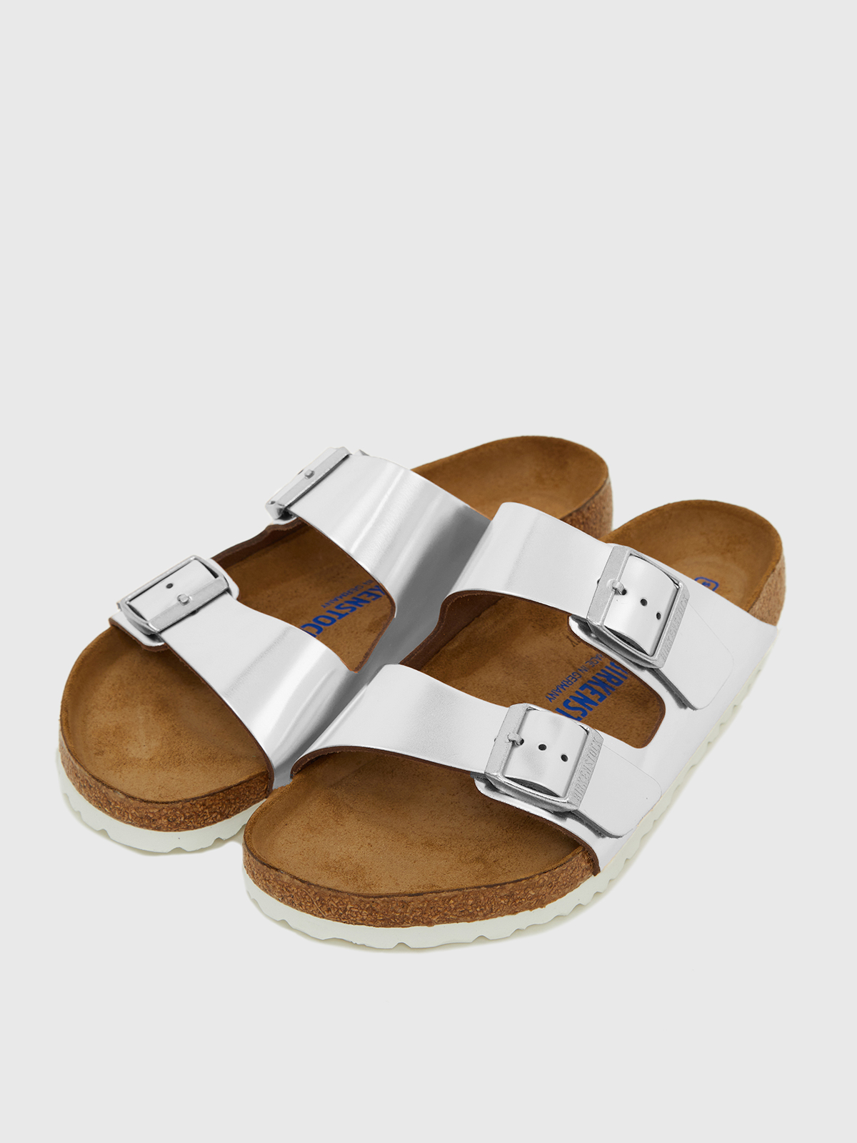 Arizona Birko-Flor Slides σε Ασημί φωτογραφία