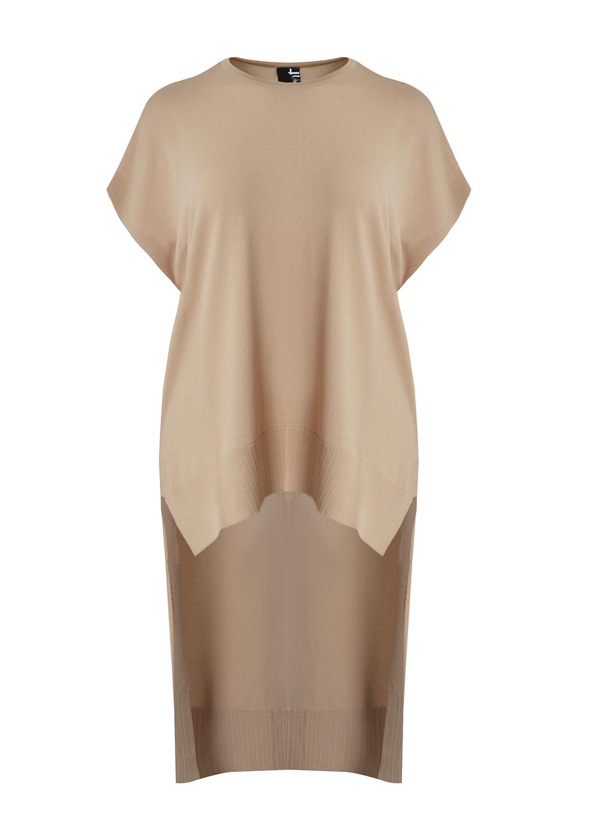 Ασύμμετρη πλεκτή τουνίκ φωτογραφία