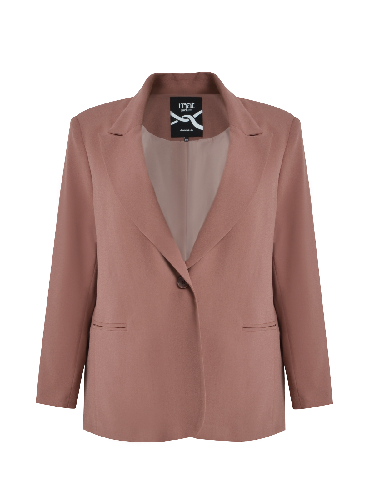 Basic σακάκι μονόχρωμο φωτογραφία