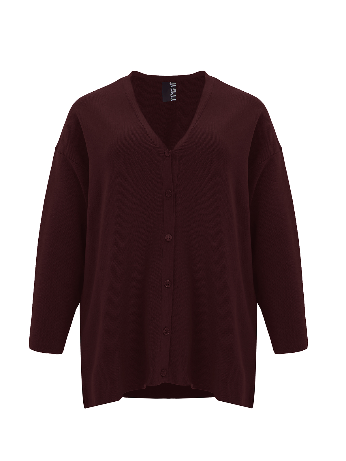 Basic πλεκτή ζακέτα με κουμπιά φωτογραφία