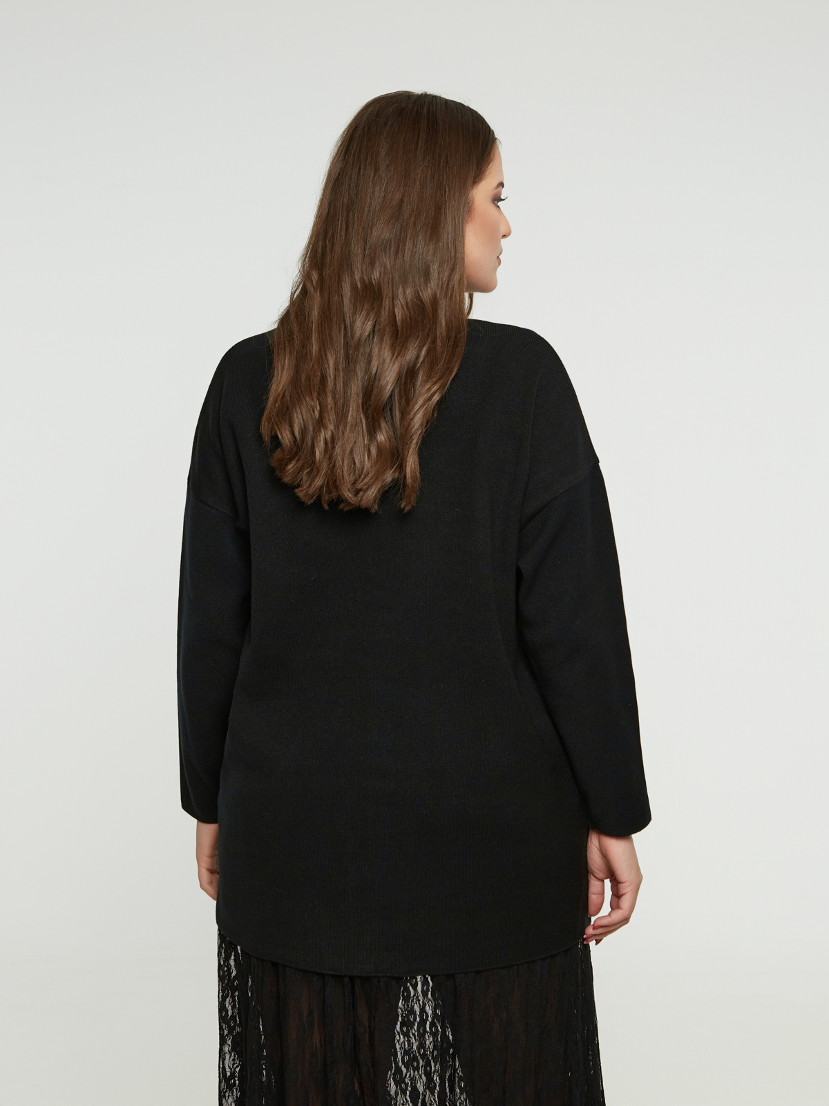 Basic πλεκτή ζακέτα με κουμπιά φωτογραφία