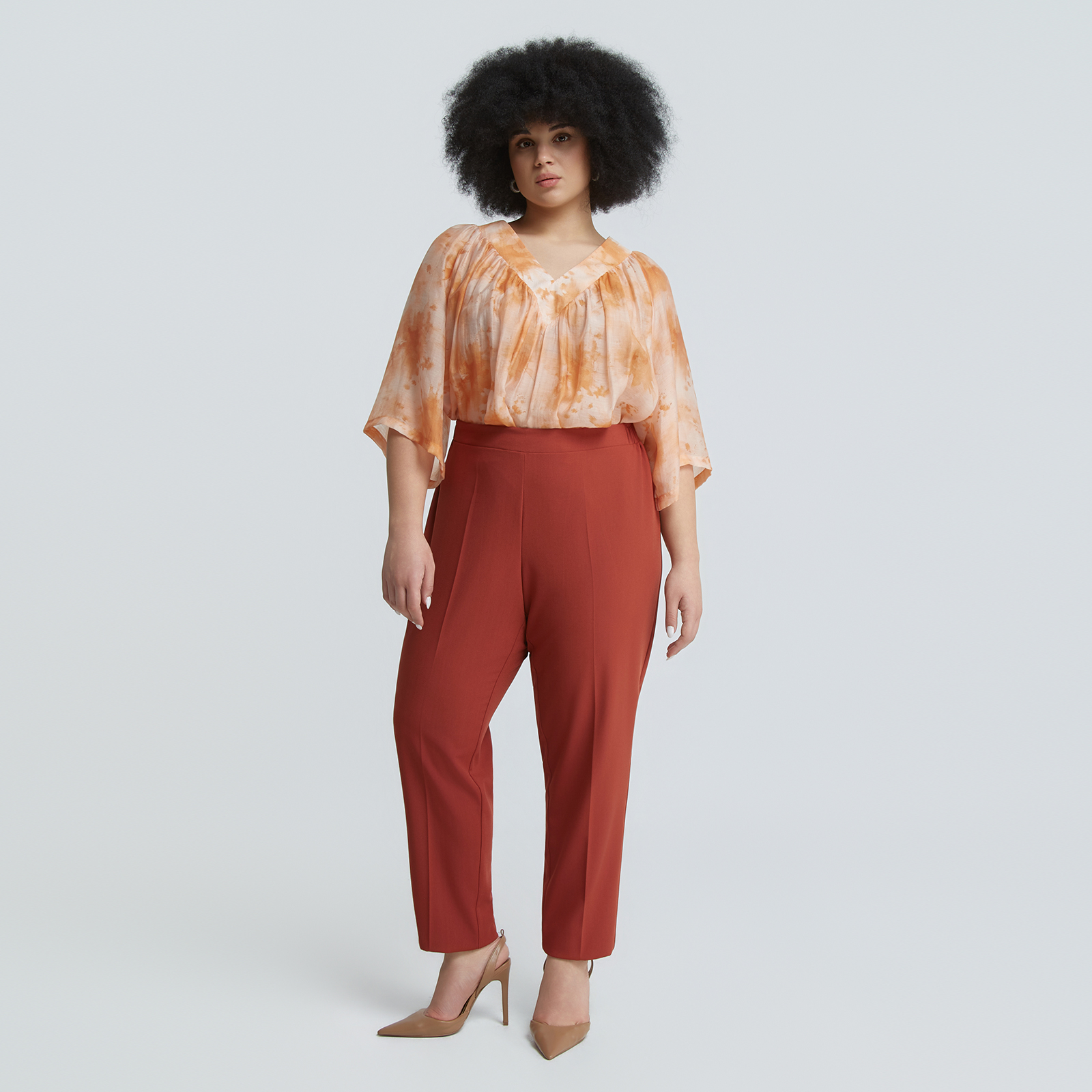 Basic cigarette pants