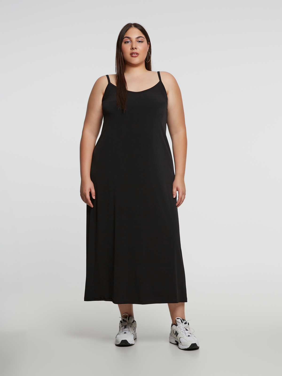 Basic αμάνικο φόρεμα super jersey φωτογραφία