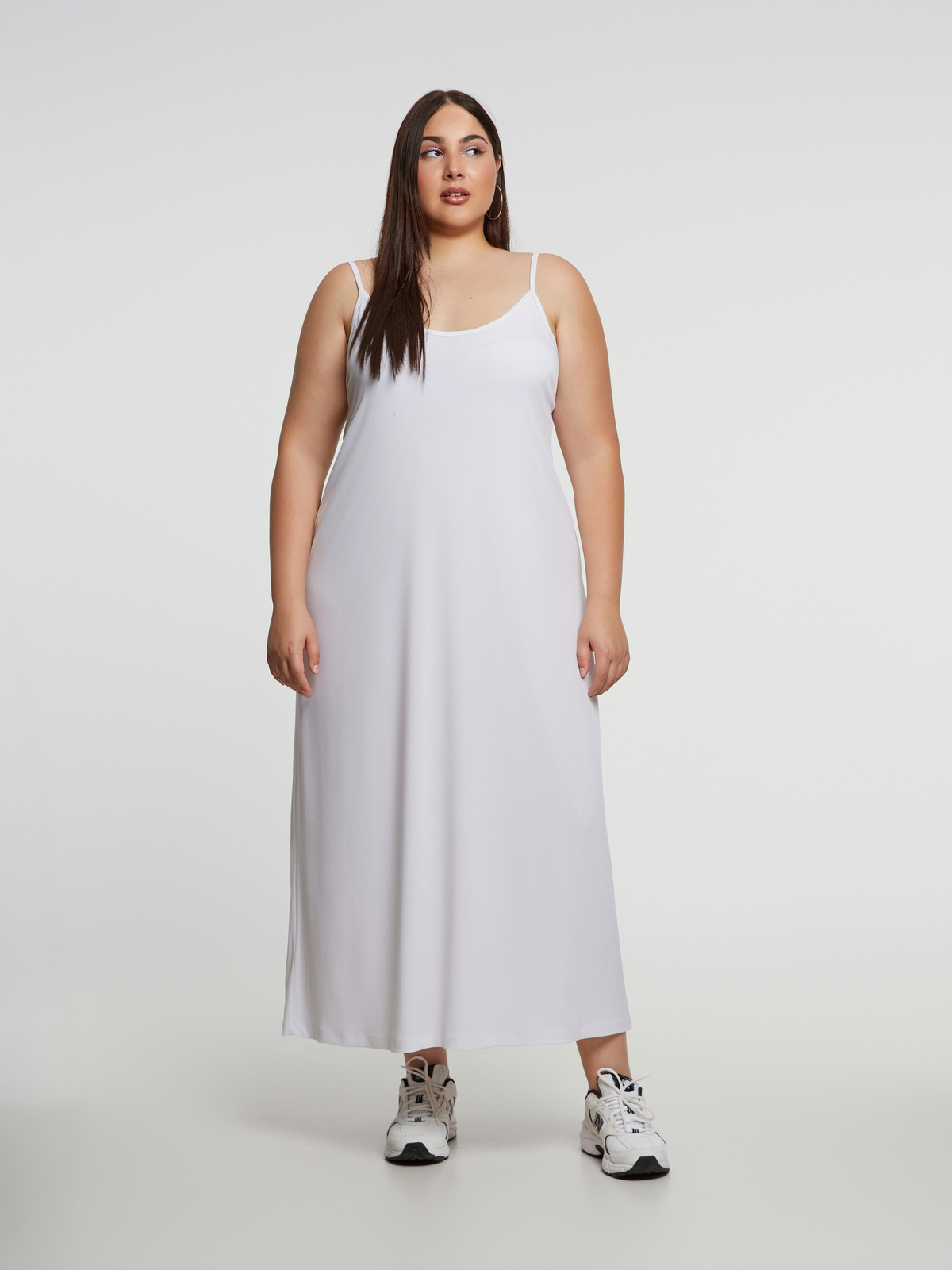 Basic αμάνικο φόρεμα super jersey φωτογραφία