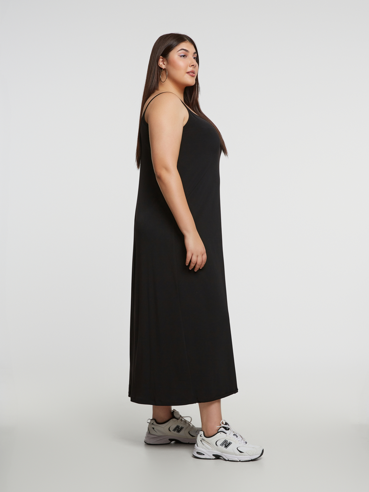 Basic αμάνικο φόρεμα super jersey φωτογραφία