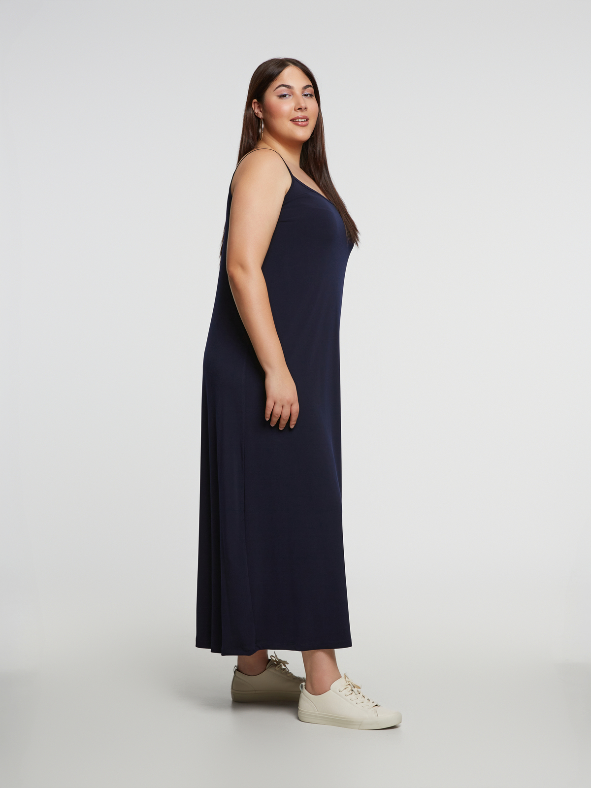 Basic αμάνικο φόρεμα super jersey φωτογραφία