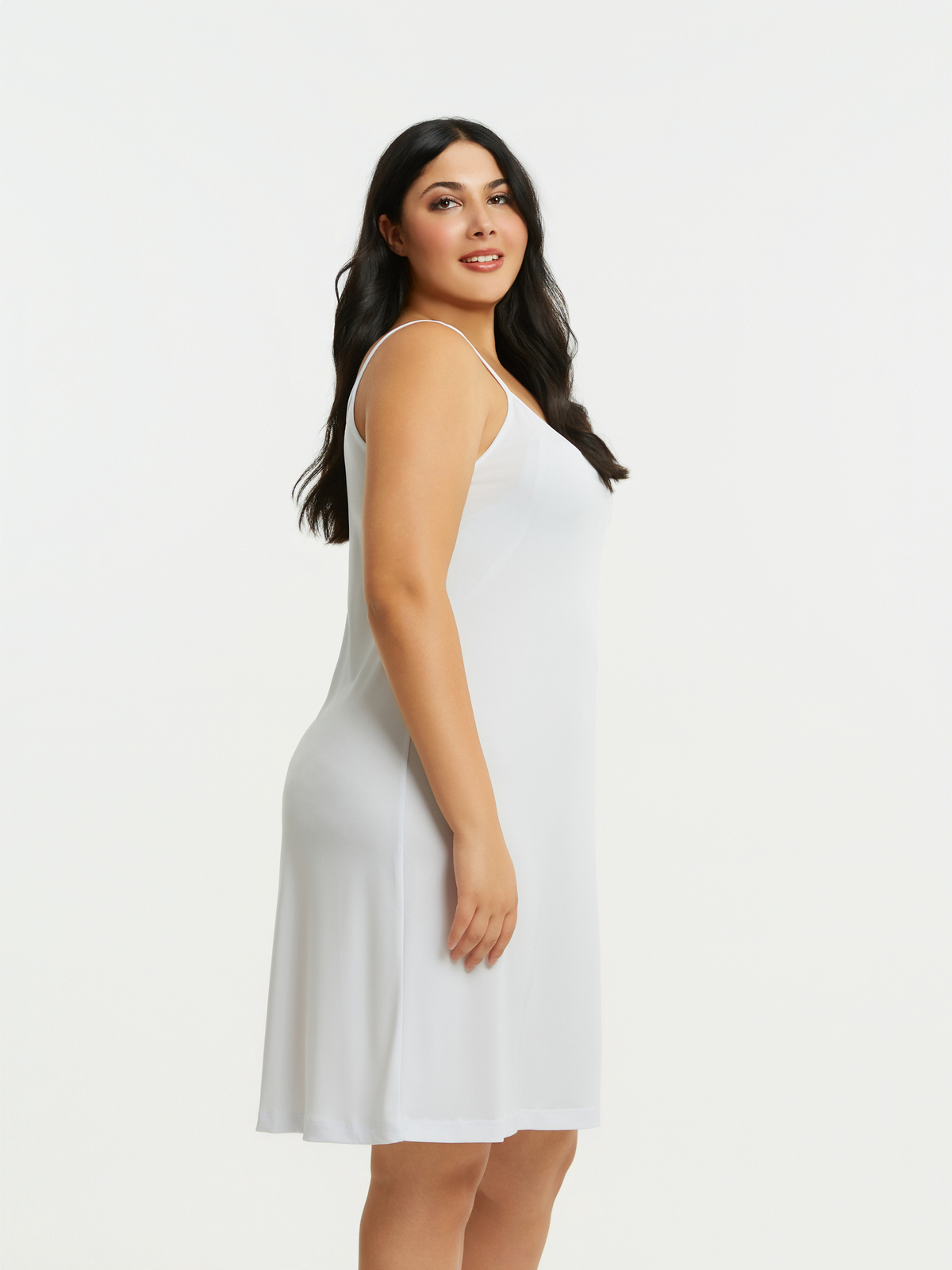 Basic super jersey αμάνικο φόρεμα φωτογραφία