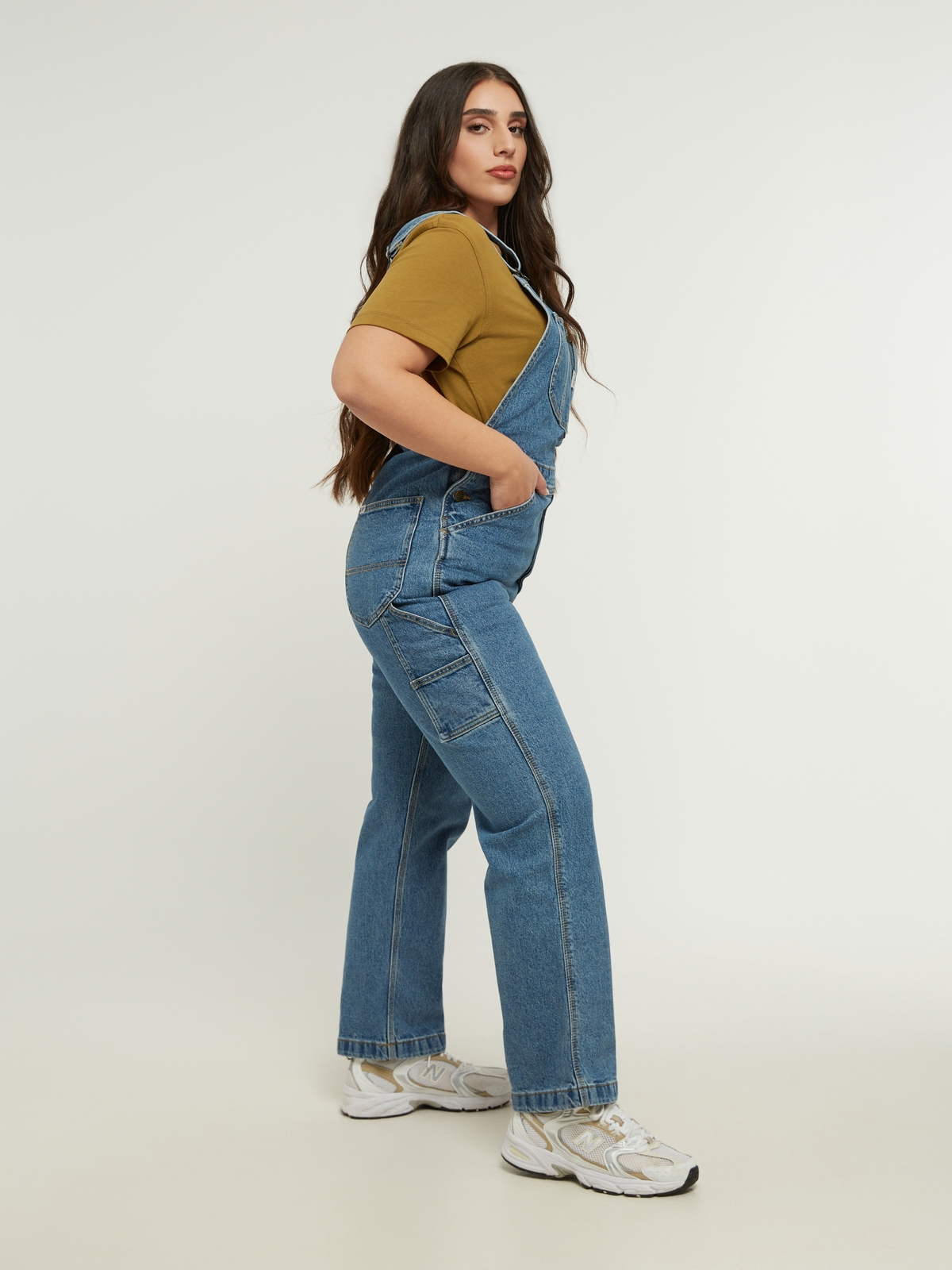 Σαλοπέτα BIB Denim Coverup φωτογραφία