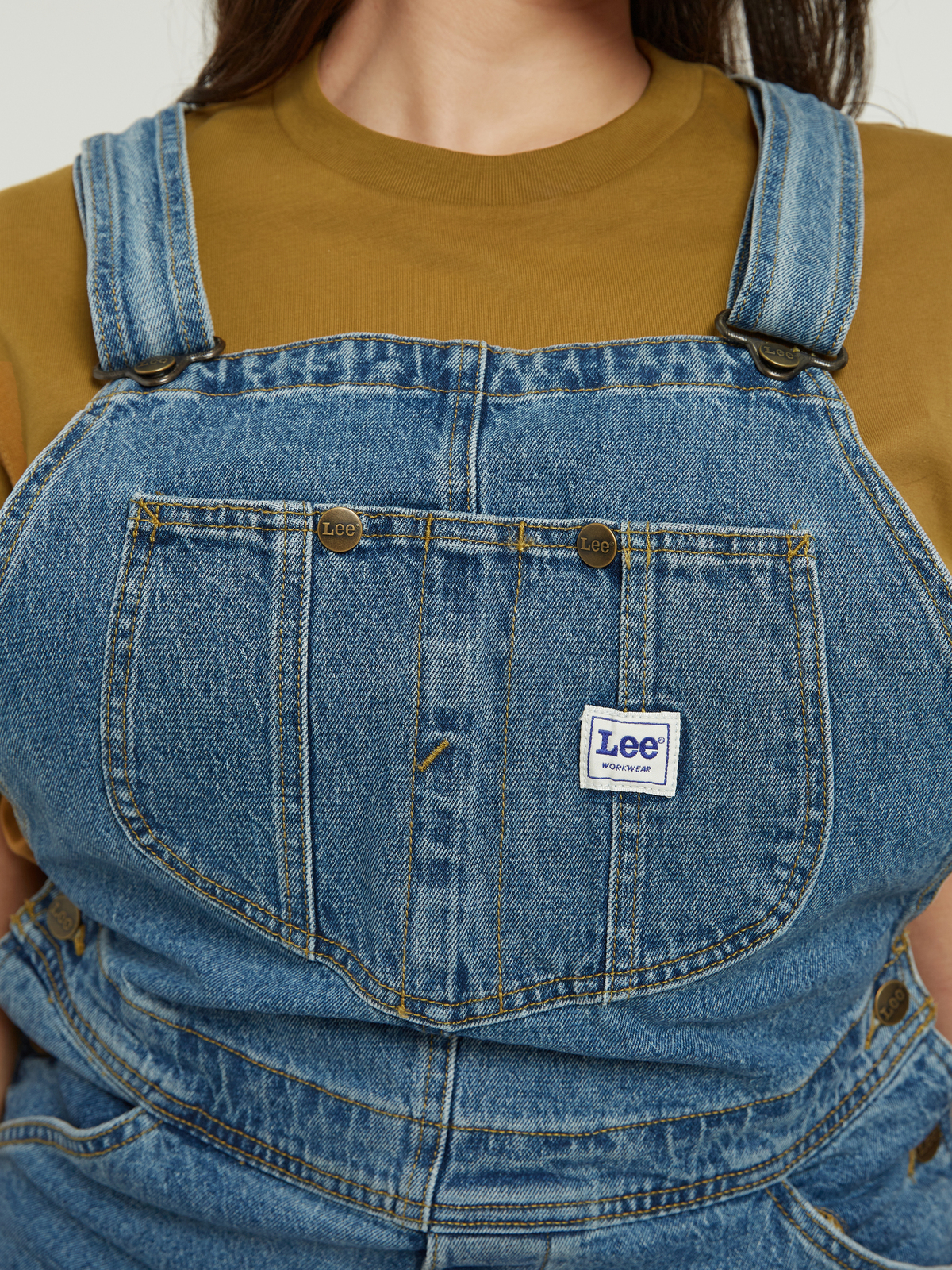 Σαλοπέτα BIB Denim Coverup φωτογραφία