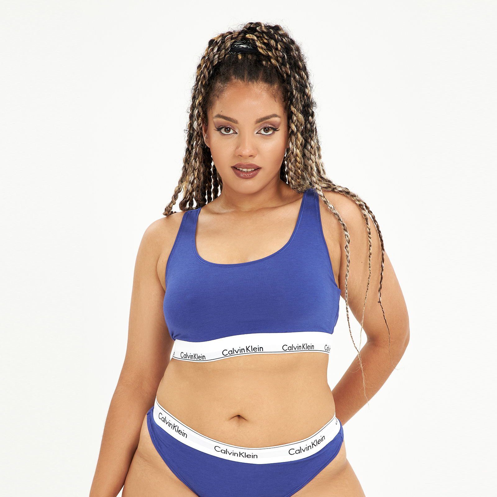 Bralette Modern Cotton in Spectrum Blue