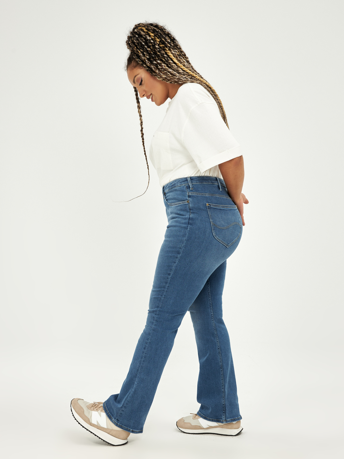 Τζιν Breese Boot Blue Denim φωτογραφία