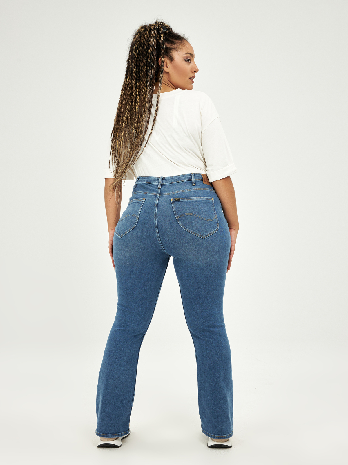 Τζιν Breese Boot Blue Denim φωτογραφία