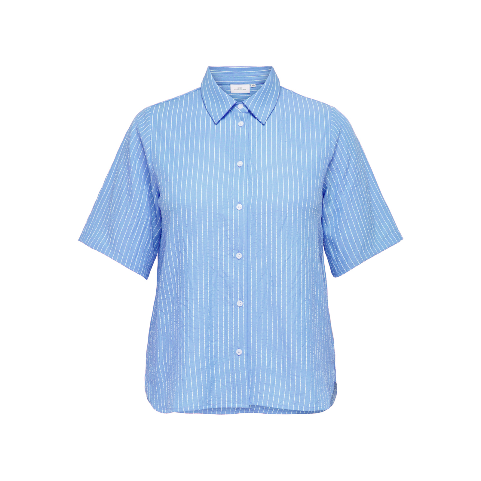 Cardea short-sleeve stripe shirt