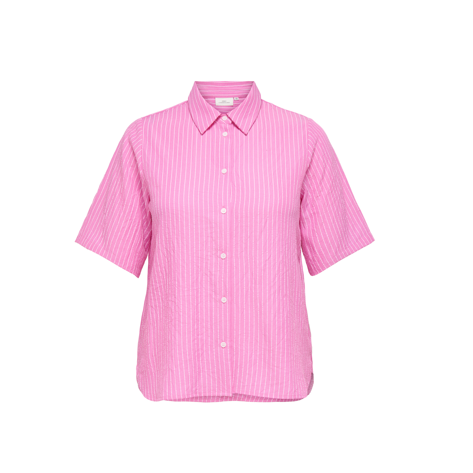 Cardea short-sleeve stripe shirt