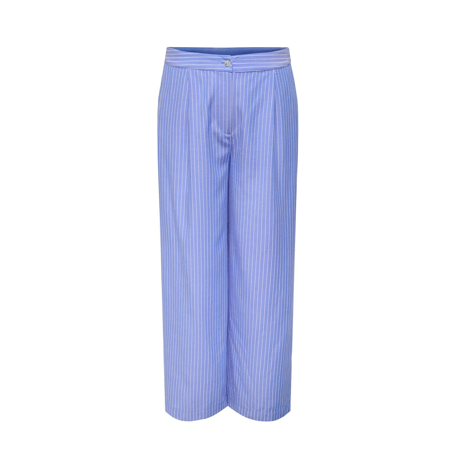 Cardea striped straight pants
