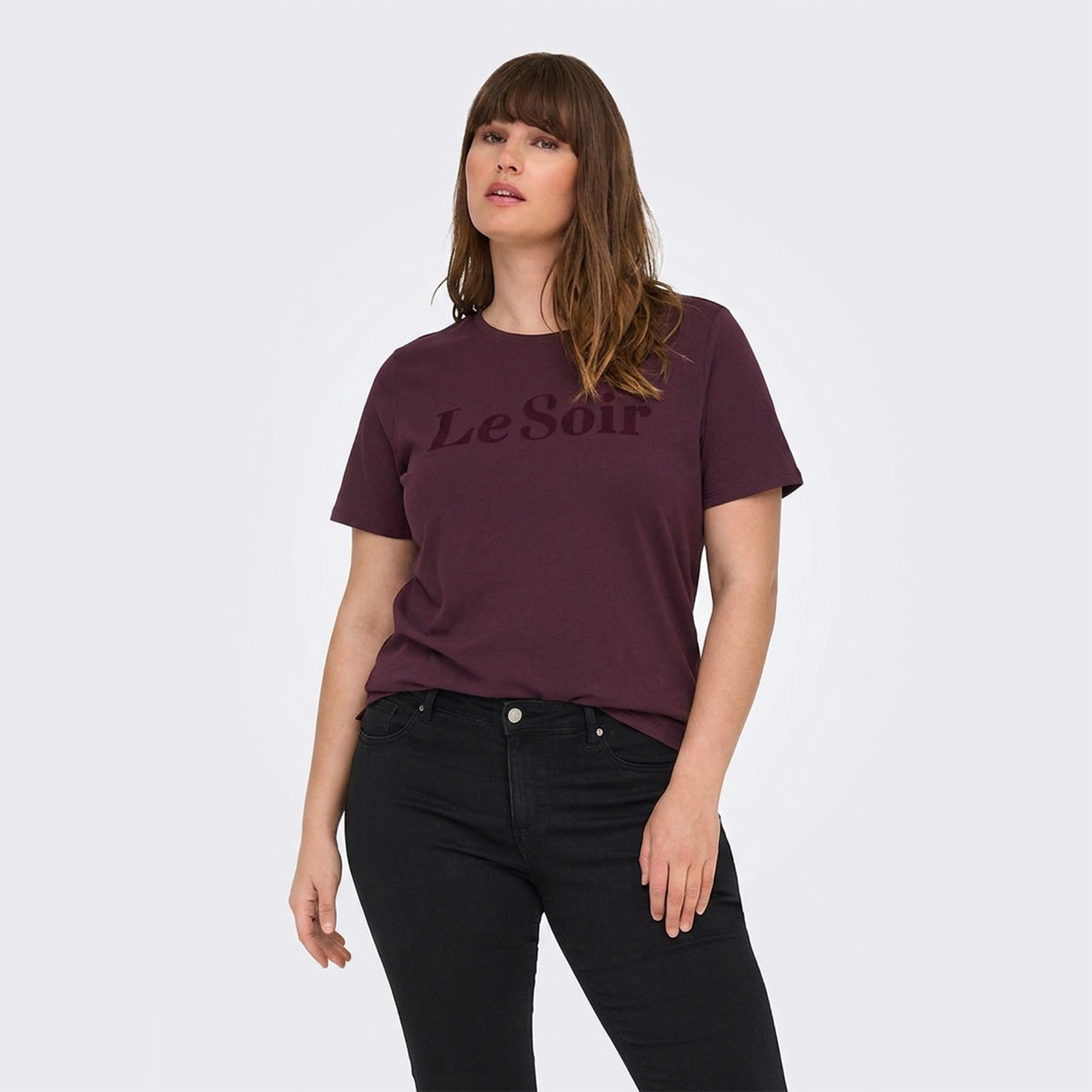 T-shirt Only Carmakoma Fig Le Soir