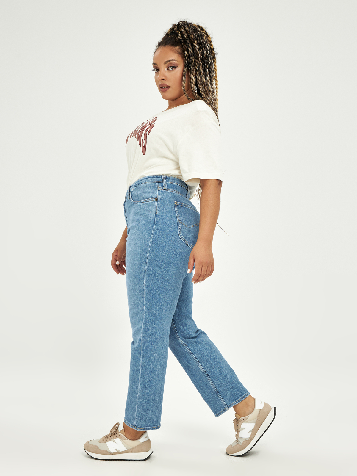 Τζιν Carol Rocky Blue Straight φωτογραφία