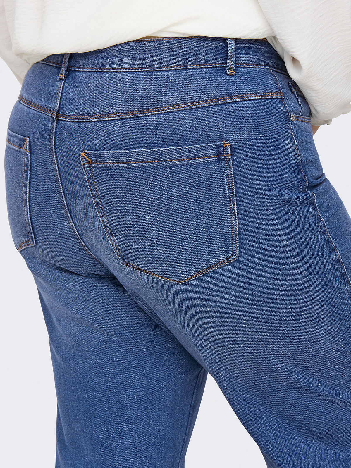 Τζιν Carsnow ψηλόμεσο wide leg φωτογραφία