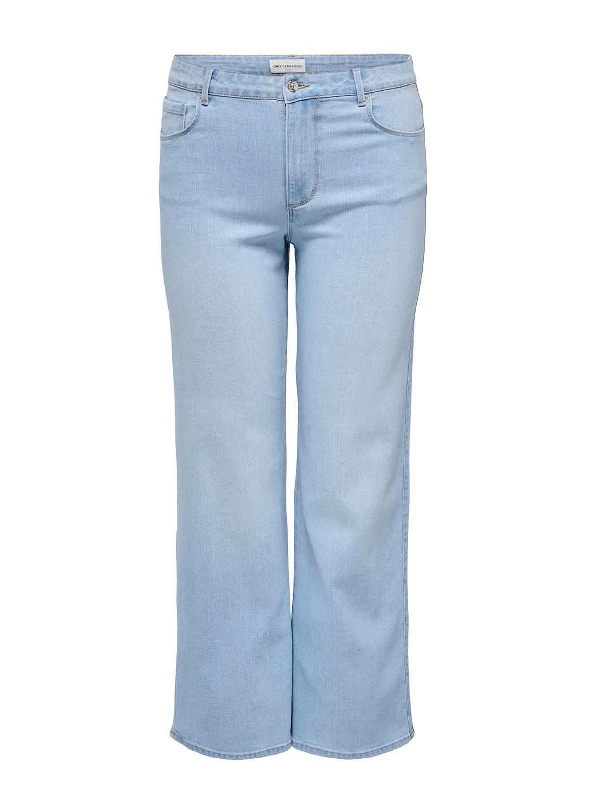 Τζιν Carsnow ψηλόμεσο wide leg φωτογραφία