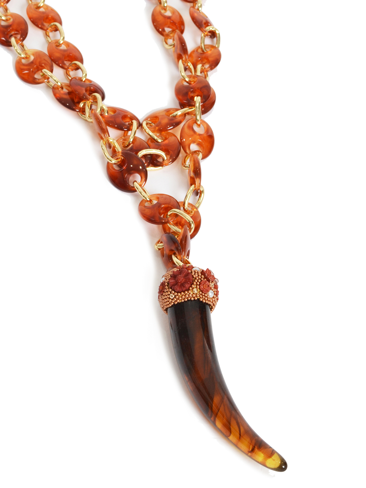 Κολιέ αλυσίδα με κρεμαστό φωτογραφία