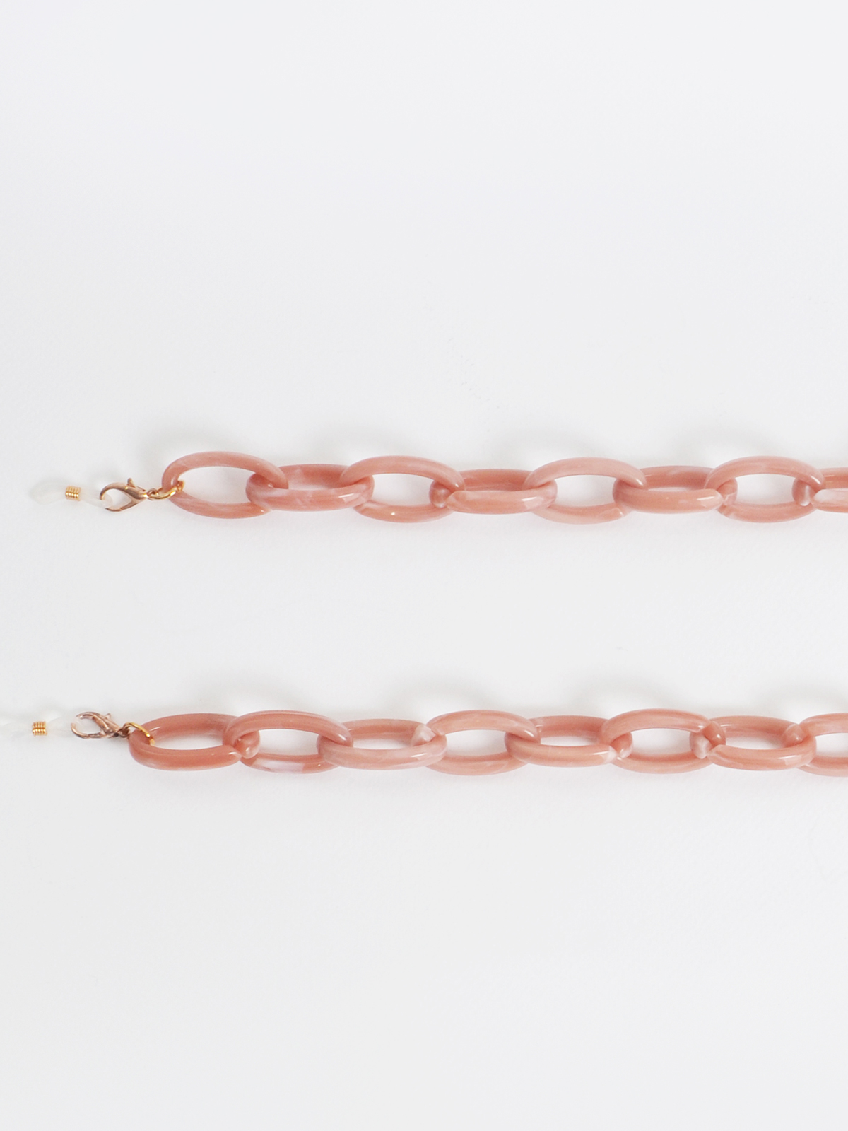 Κοκκάλινη αλυσίδα γυαλιών φωτογραφία