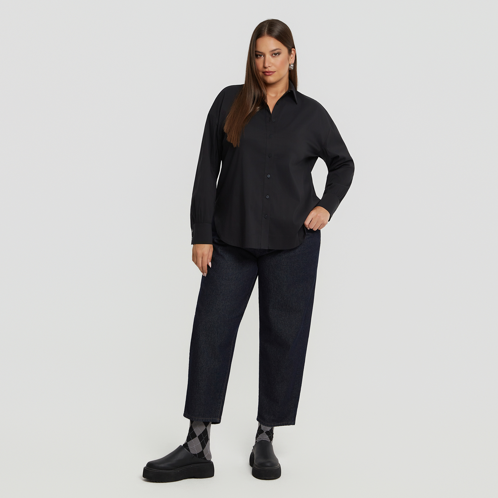 MAT FASHION Κλασικό βαμβακερό πουκάμισο