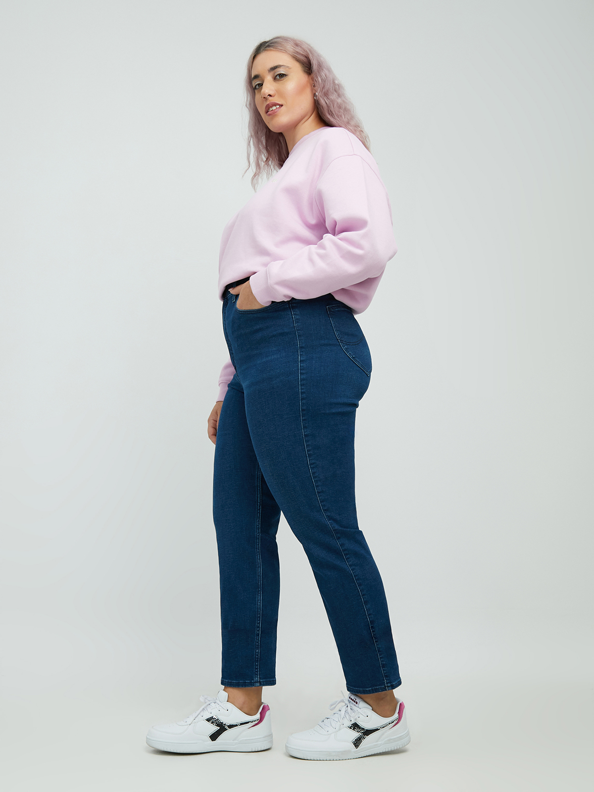 Τζιν Classic Straight Dark Sylvie φωτογραφία