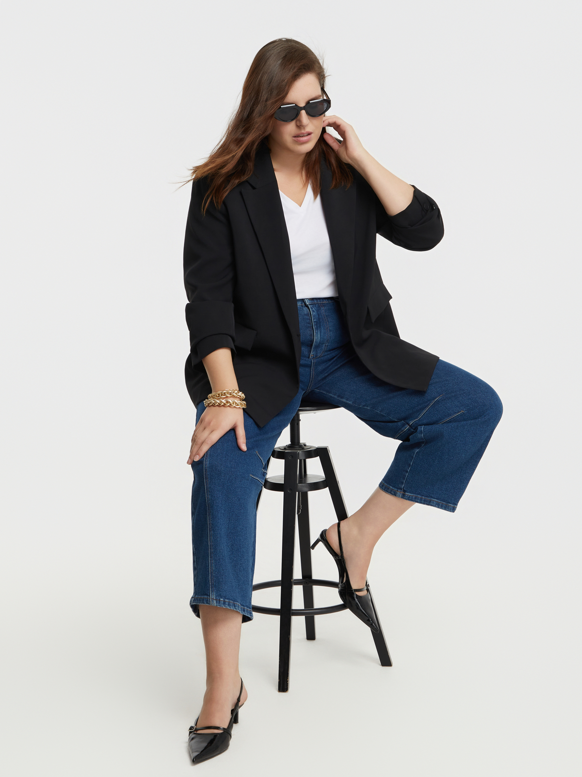 Κλασικό tailored σακάκι φωτογραφία