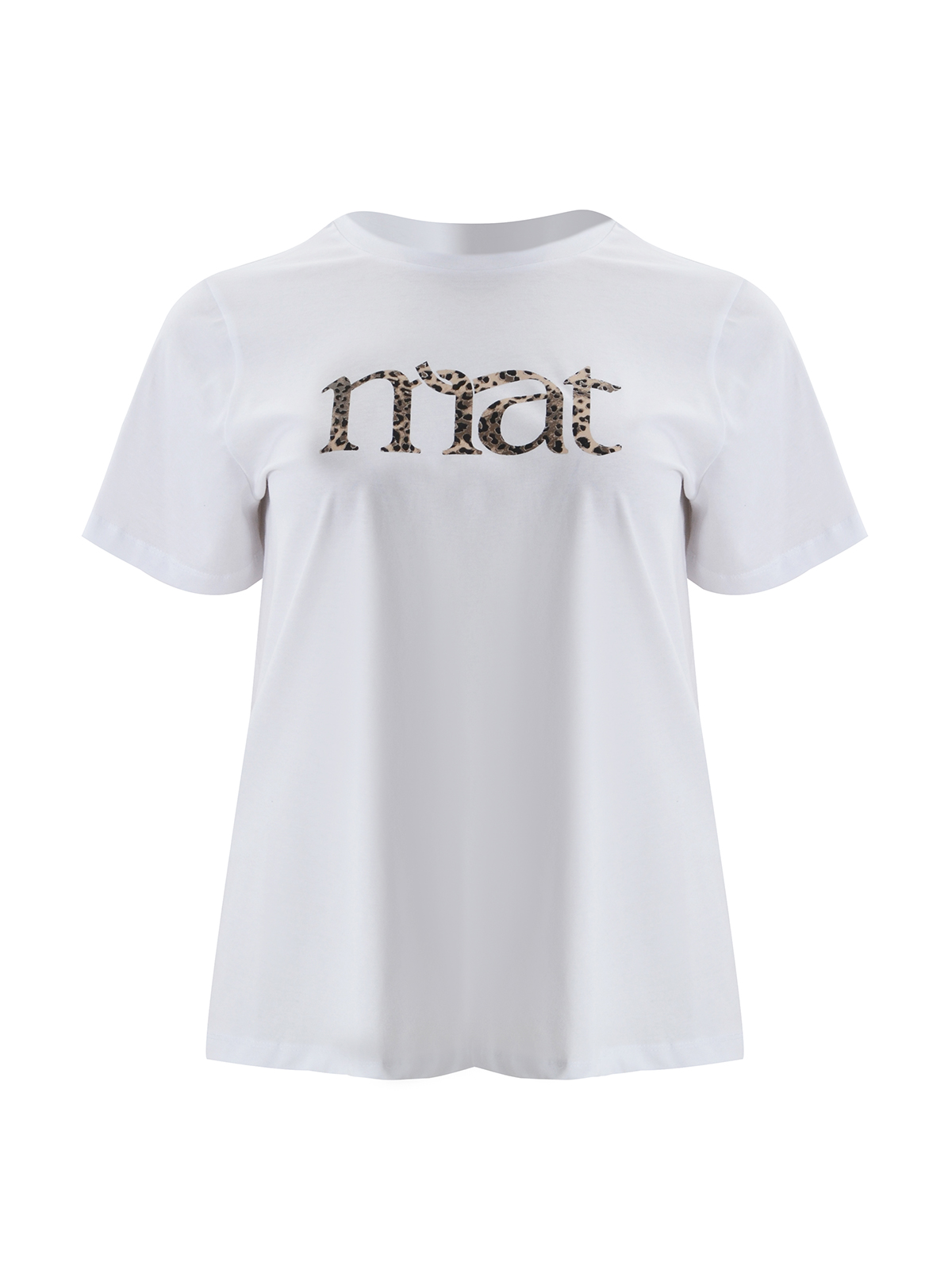 Μπλούζα t-shirt με λεοπάρ mat logo φωτογραφία