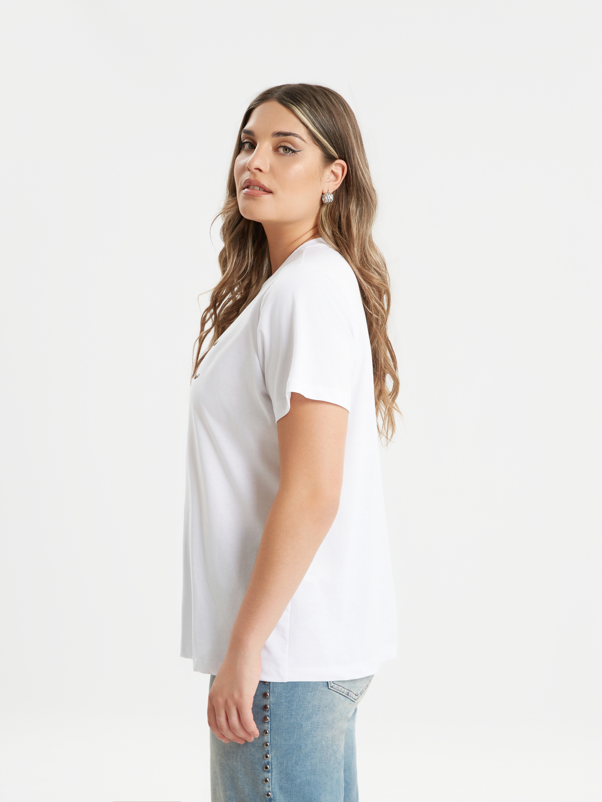 Μπλούζα t-shirt με λεοπάρ mat logo φωτογραφία