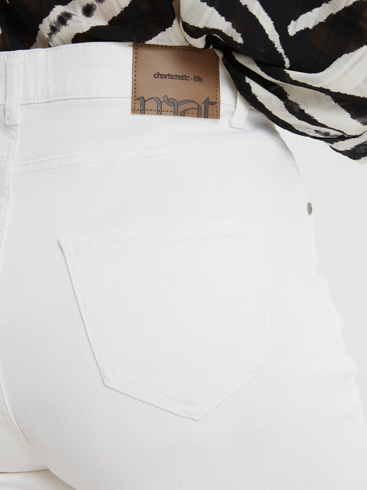 Τζιν φαρδύ cropped φωτογραφία