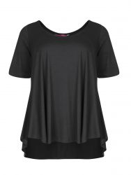 Basic curve hem top