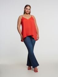 Basic satin cami top