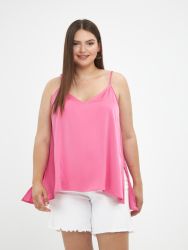 Basic satin cami top